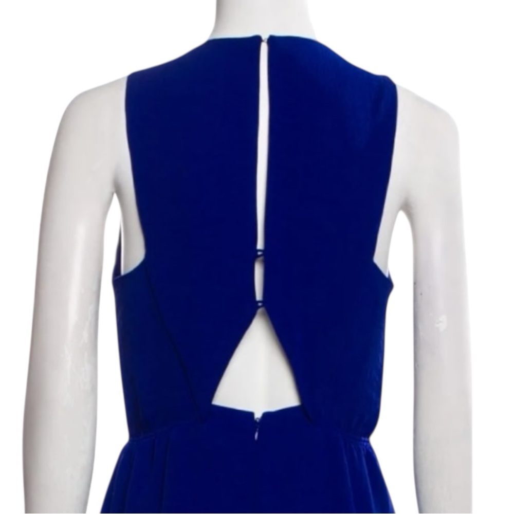REBECCA TAYLOR Sleeveless Dress in Royal Blue Size 2 — ABSOLUTELY GORGEOUS!!! - Picture 7 of 11